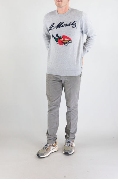 Maglia Mc2 Saint Barth St Moritz Bob da Uomo heron