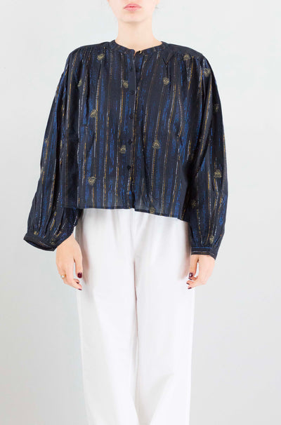Camicia Maison Hotel Nero da Donna starry night caroline
