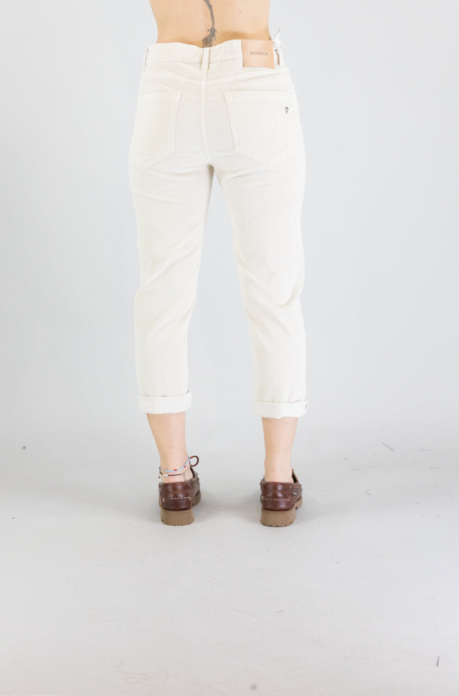 Pantalone Dondup Ivory da Donna dp268b vs0030d bm5 koons