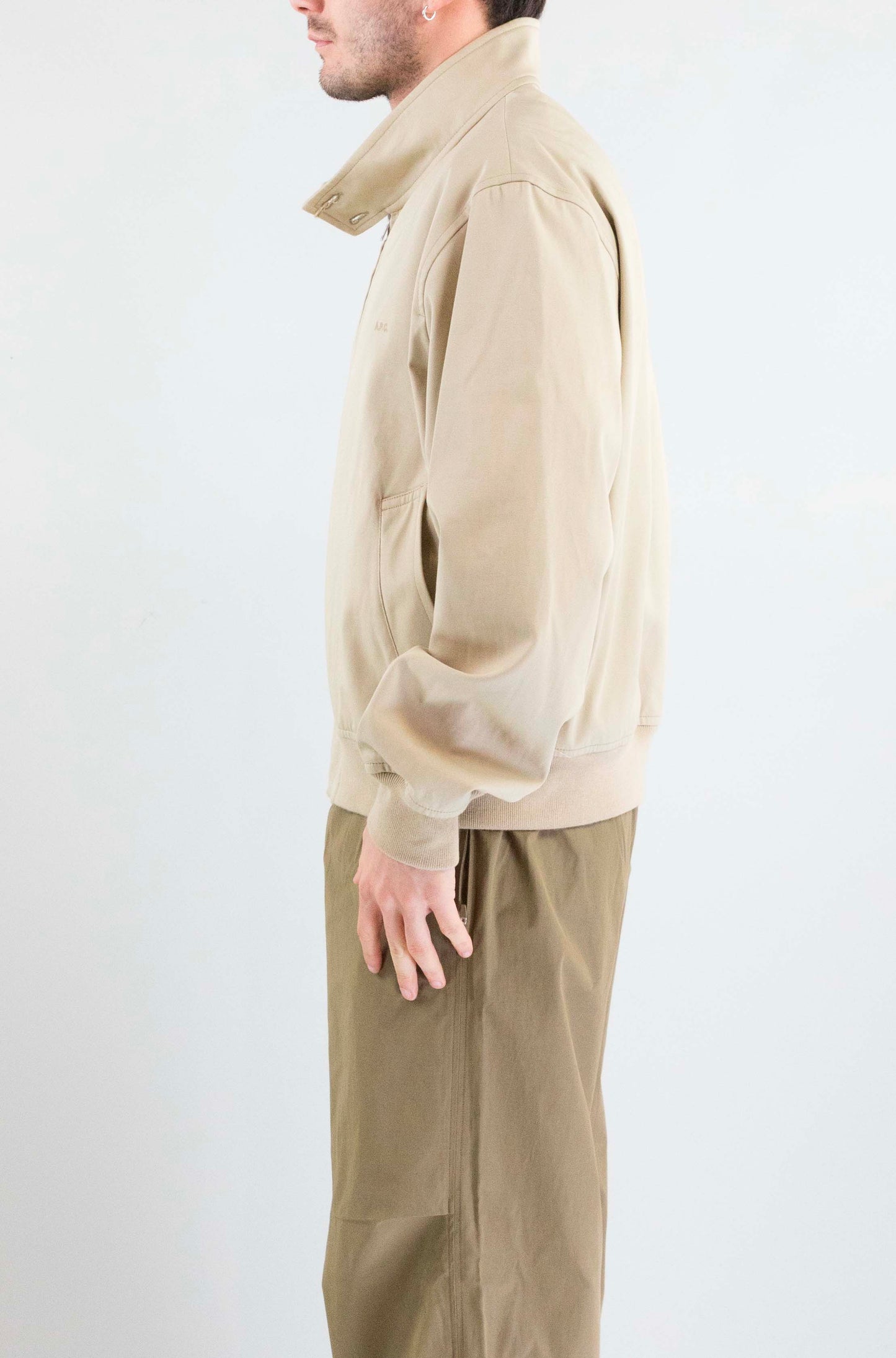 Giubbotto Apc Beige da Uomo cohlc h32047 dave