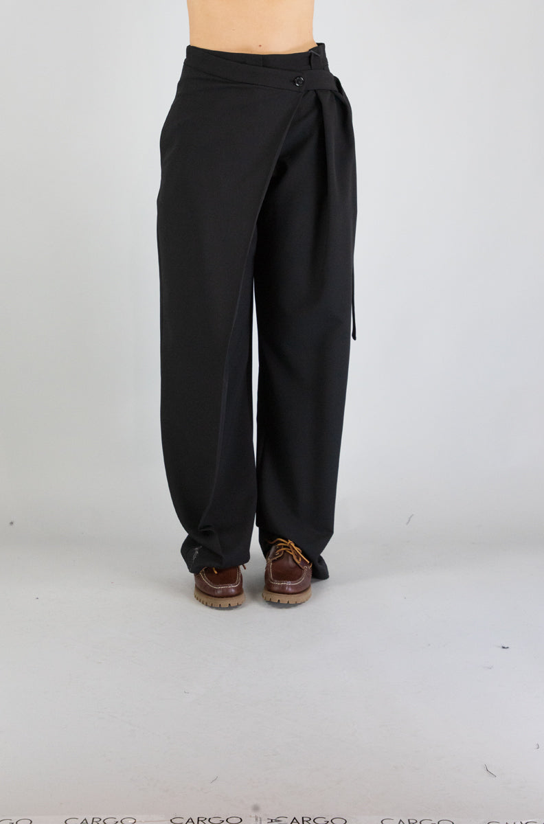 Pantalone Pinko Nero da Donna pesce