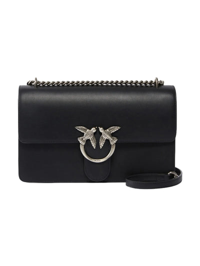Borsa Pinko Nero argento da Donna love one classic 1000941