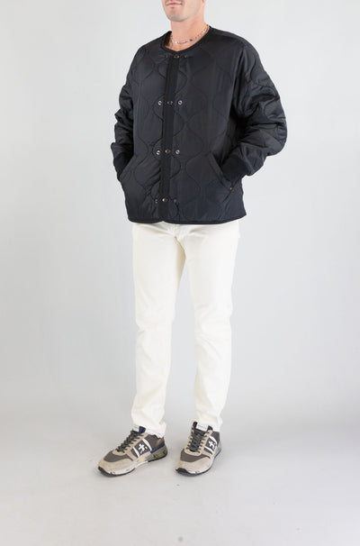 Giubbotto Alpha Industries Black da Uomo f258132 studio liner