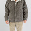 Giubbotto Levis  Taupe da Uomo a578400620 relaxed fit sherpa trkr