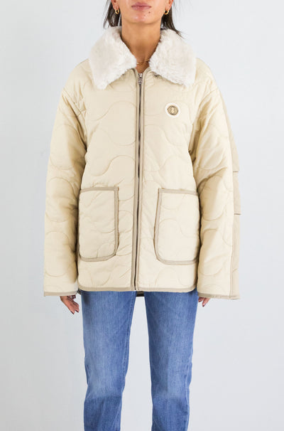 Giubbotto Ottod’Ame Ecru da Donna og6144
