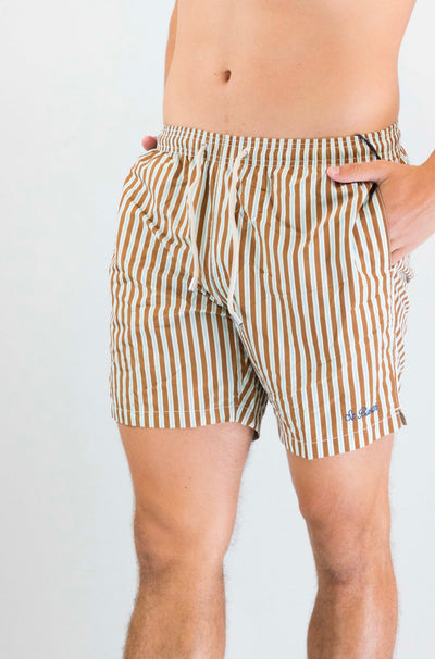 Costume Mc2 Saint Barth Pinstripe Flow da Uomo lighting  ultra light