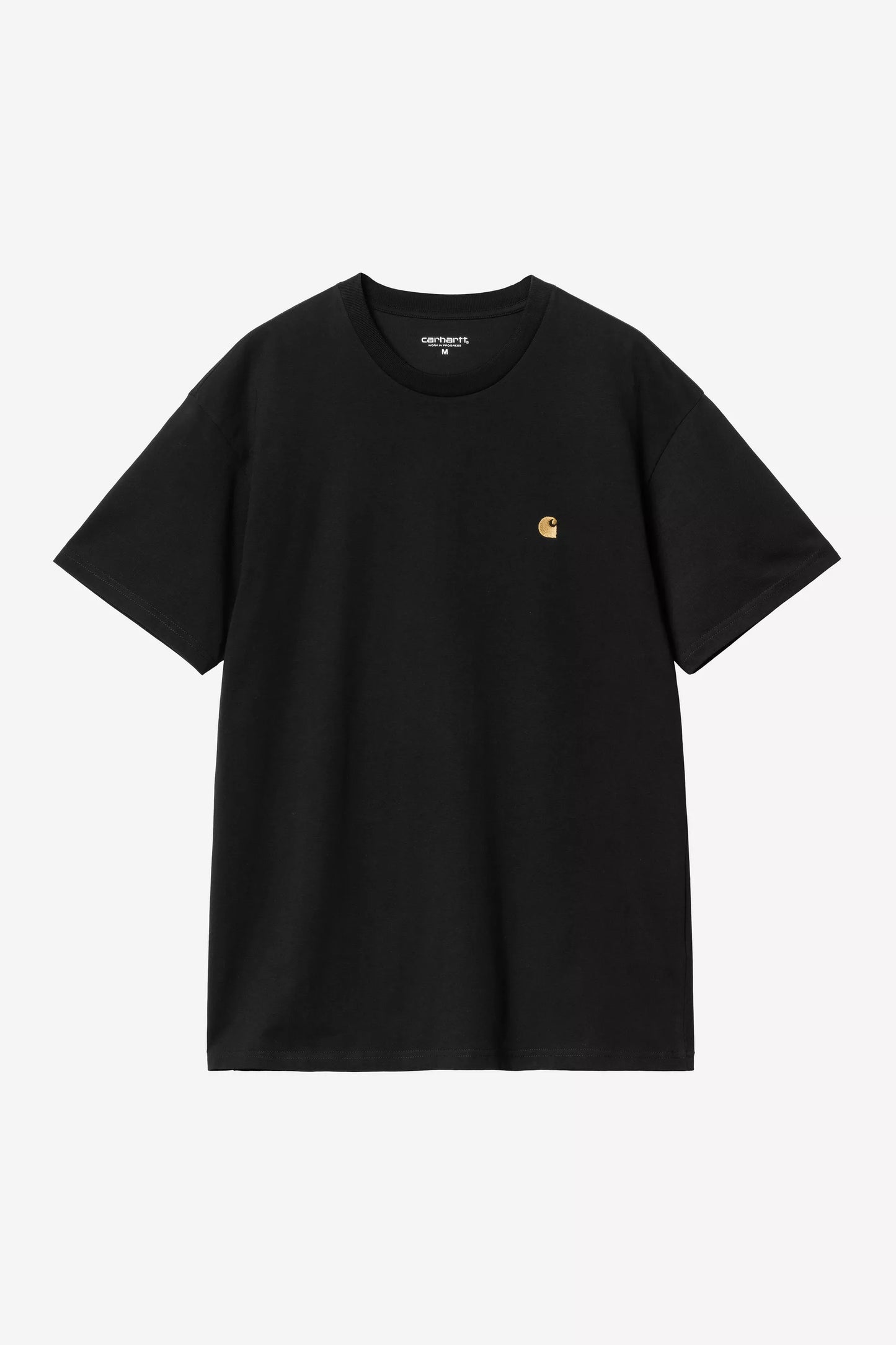 T-Shirt Carhartt Wip Black Gold da Uomo i026391 chase