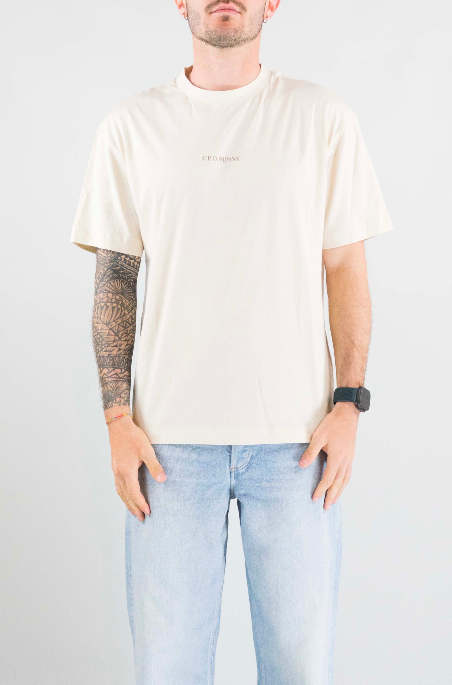 T-Shirt Cp Company 114 da Uomo 20cmts087a005100w