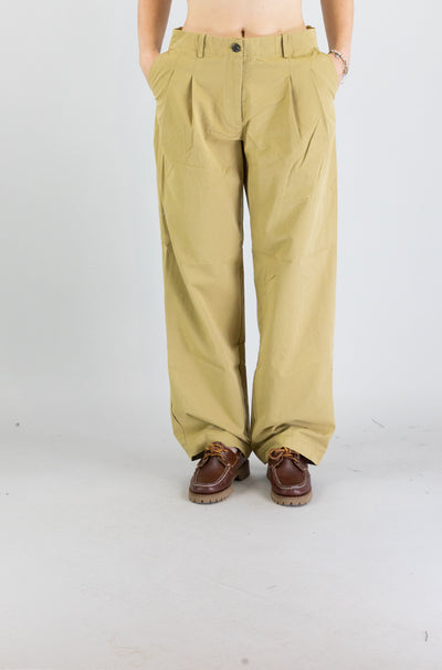 Pantalone Nice Things Light Yellow da Donna wwx112