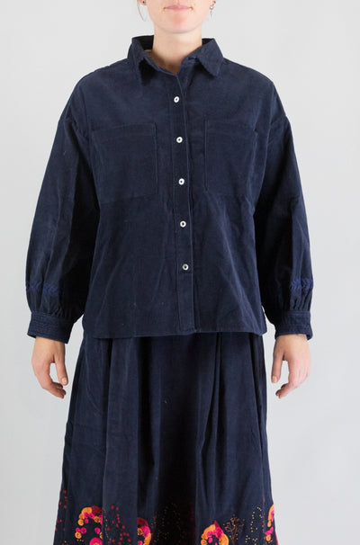 Camicia Francesca B Blue da Donna cam nizza win v5