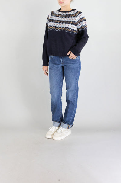 Maglia Indi&Cold Blu da Donna ea536
