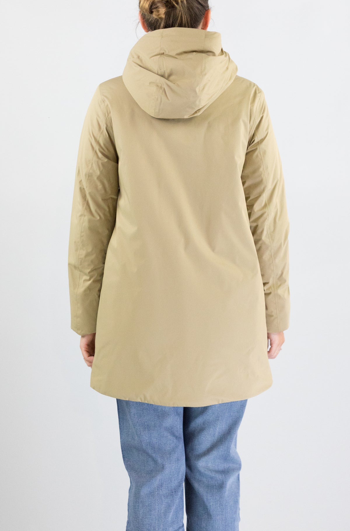 Giubbotto Kway D0s Beige Grey da Donna k8144cw sophie twill soft beaver