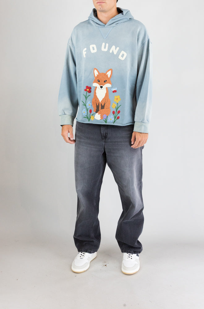 Felpa Found Light Blue da Uomo ho01520