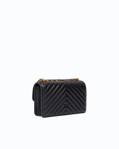 Borsa Pinko Nero da Donna love one mini small 107620