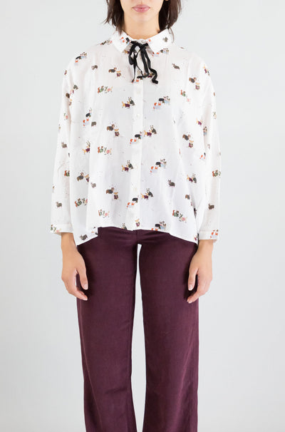 Camicia Des Petits Hauts Corgi da Donna spark