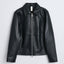Giubbotto Sunflower Black da Uomo 6027 short leather jacket