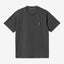 T-Shirt Carhartt Wip Black Garment Dyed da Uomo i029949 nelson