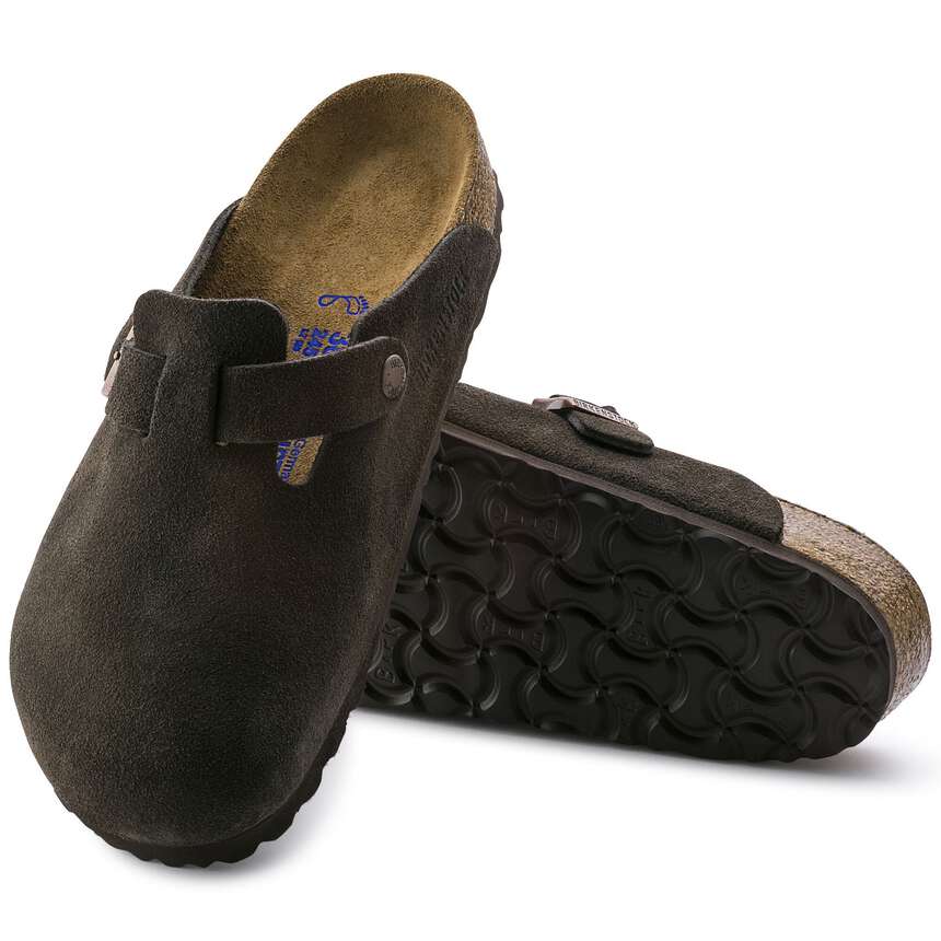 Scarpa Birkenstock mocha da Uomo 0660463 plantare morbido