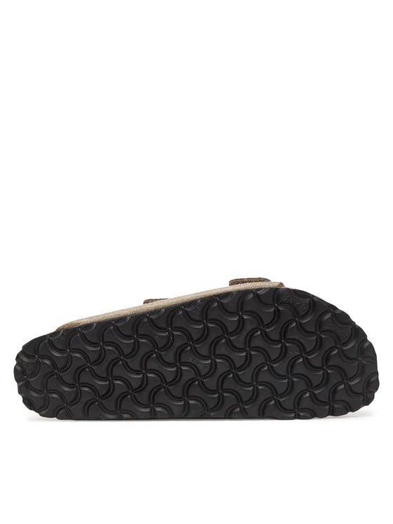 Scarpa Birkenstock Calz M Taupe da Donna 1029390 arizona rivet suede