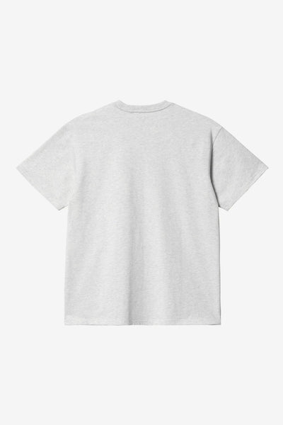 T-Shirt Carhartt Wip White Gold da Uomo i026391 chase