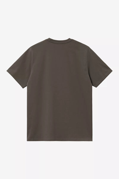 T-Shirt Carhartt Wip Shungite Gold da Uomo i026391 ss chase