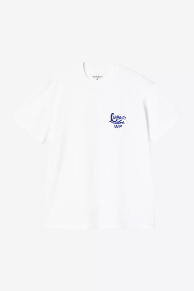 T-Shirt Carhartt Wip White da Uomo i036889 waves