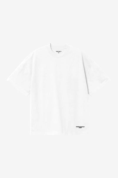 T-Shirt Carhartt Wip White Black da Uomo i037112 chapter script