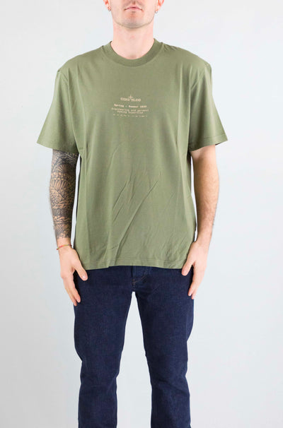T-Shirt Stone Island V005g da Uomo l1s152100001S0285