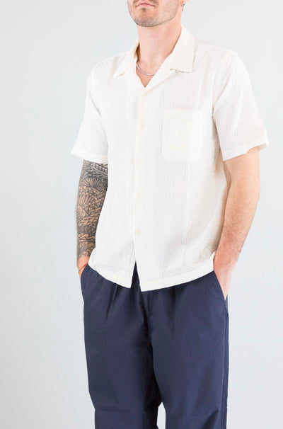 Camicia Universal Work Ecru da Uomo 34559 arten road