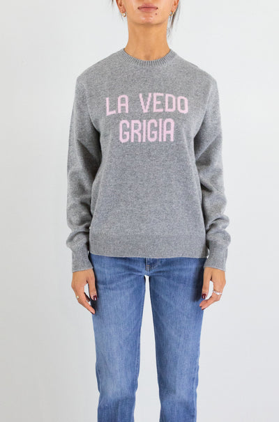 Maglia Mc2 Saint Barth Vedo Grigia da Donna new queen