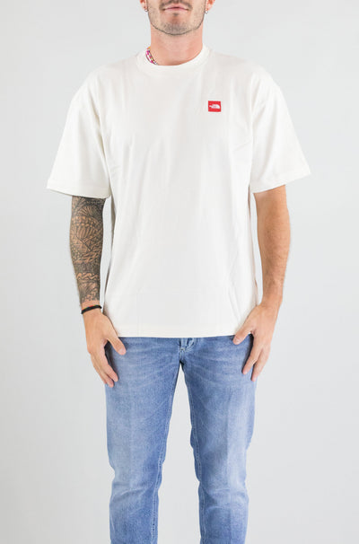 T-Shirt The North Face White Dune da Uomo nf0a8eg5qli10 tnf rb