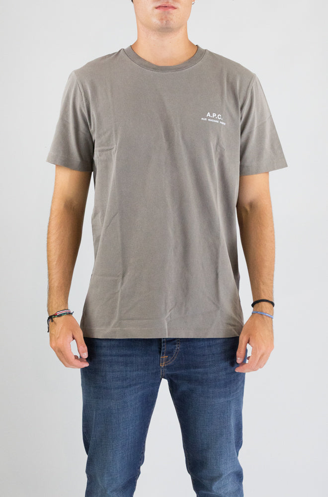 T-Shirt Apc Gris Tahiti da Uomo cohbas m26478 gots