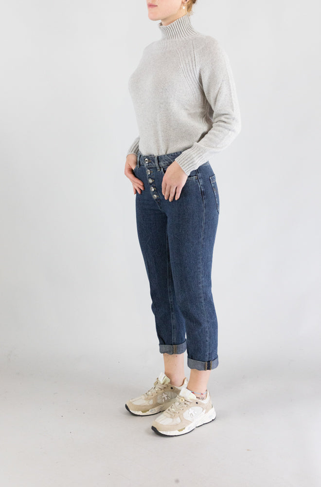Jeans Dondup Blue da Donna dp268b df0310d ms5 koons