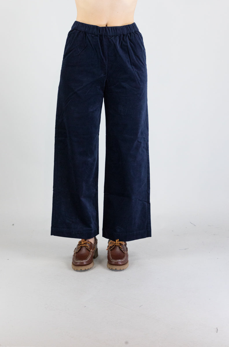 Pantalone Nice Things Navy da Donna wwx067