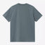 T-Shirt Carhartt Wip Cozy Blue Gold da Uomo i026391 chase
