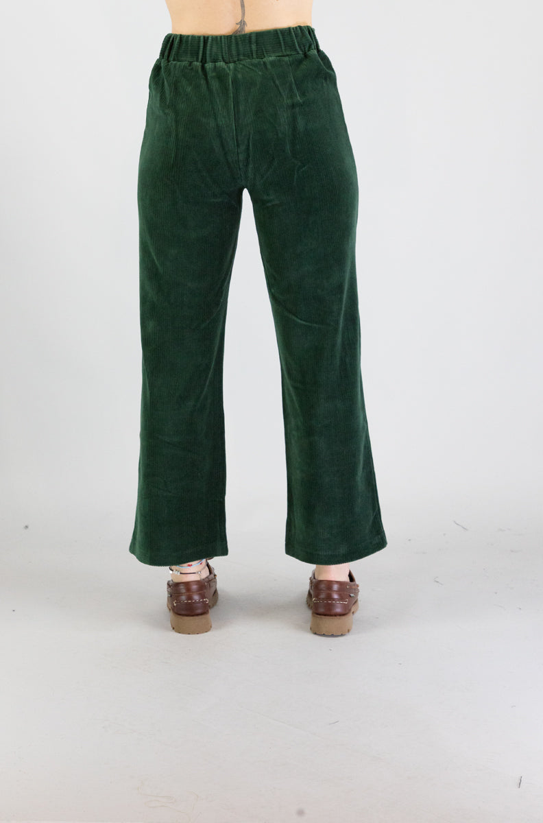 Pantalone Nice Things Willow Green da Donna wjx016