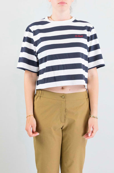 T-Shirt Mc2 Saint Barth 08331 Stripes da Donna malia