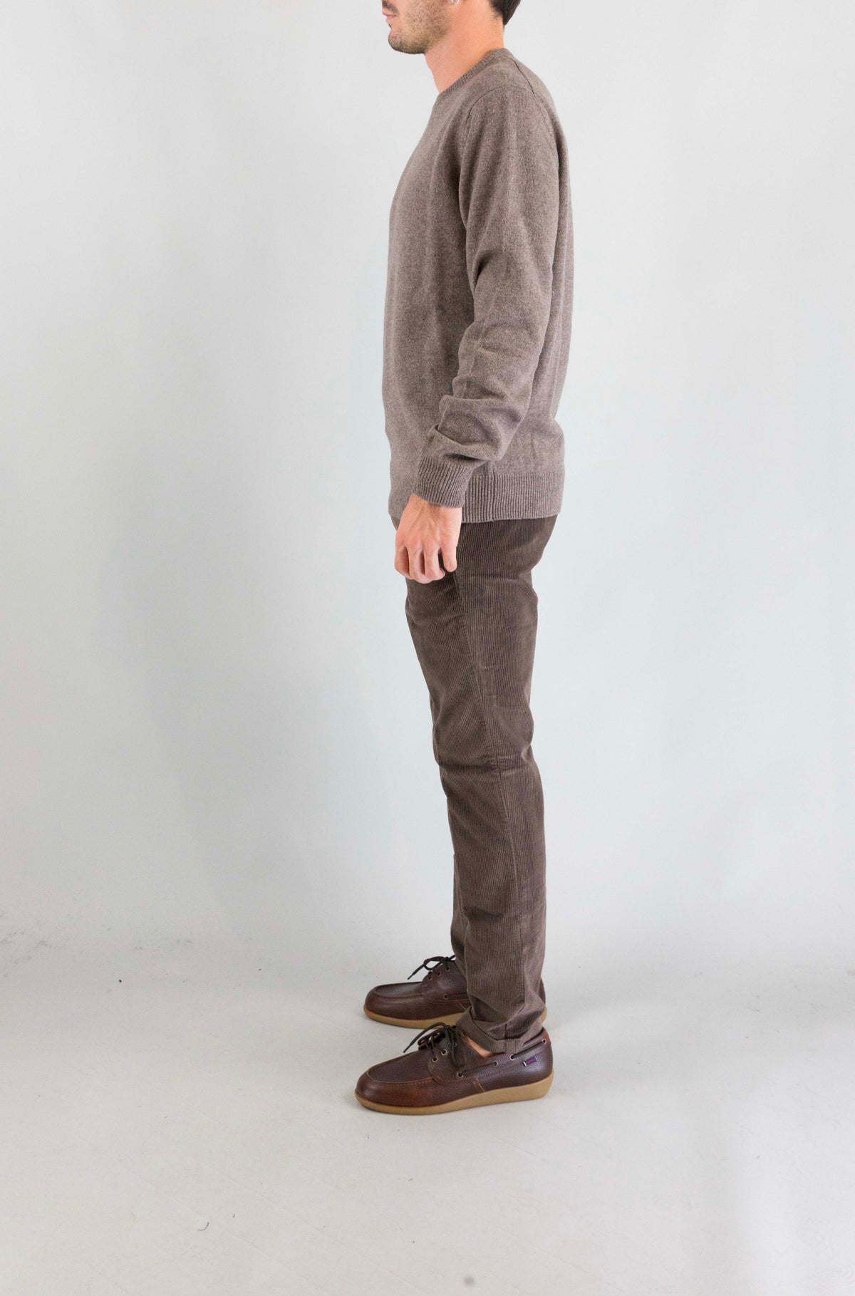 Maglia Mc2 Saint Barth Nut da Uomo regent lambswool