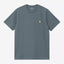 T-Shirt Carhartt Wip Cozy Blue Gold da Uomo i026391 chase