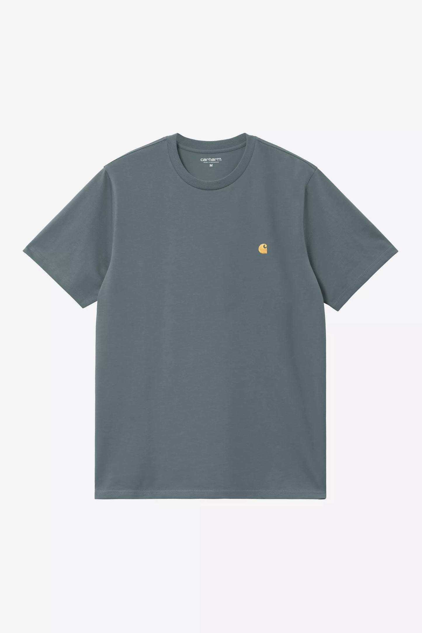 T-Shirt Carhartt Wip Cozy Blue Gold da Uomo i026391 chase