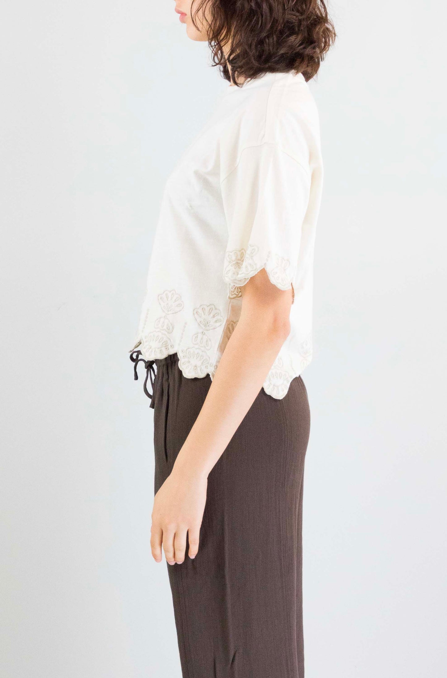 T-Shirt Indi&Cold 102 Crudo da Donna sk430