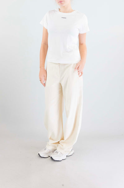 T-Shirt Pinko White da Donna basico