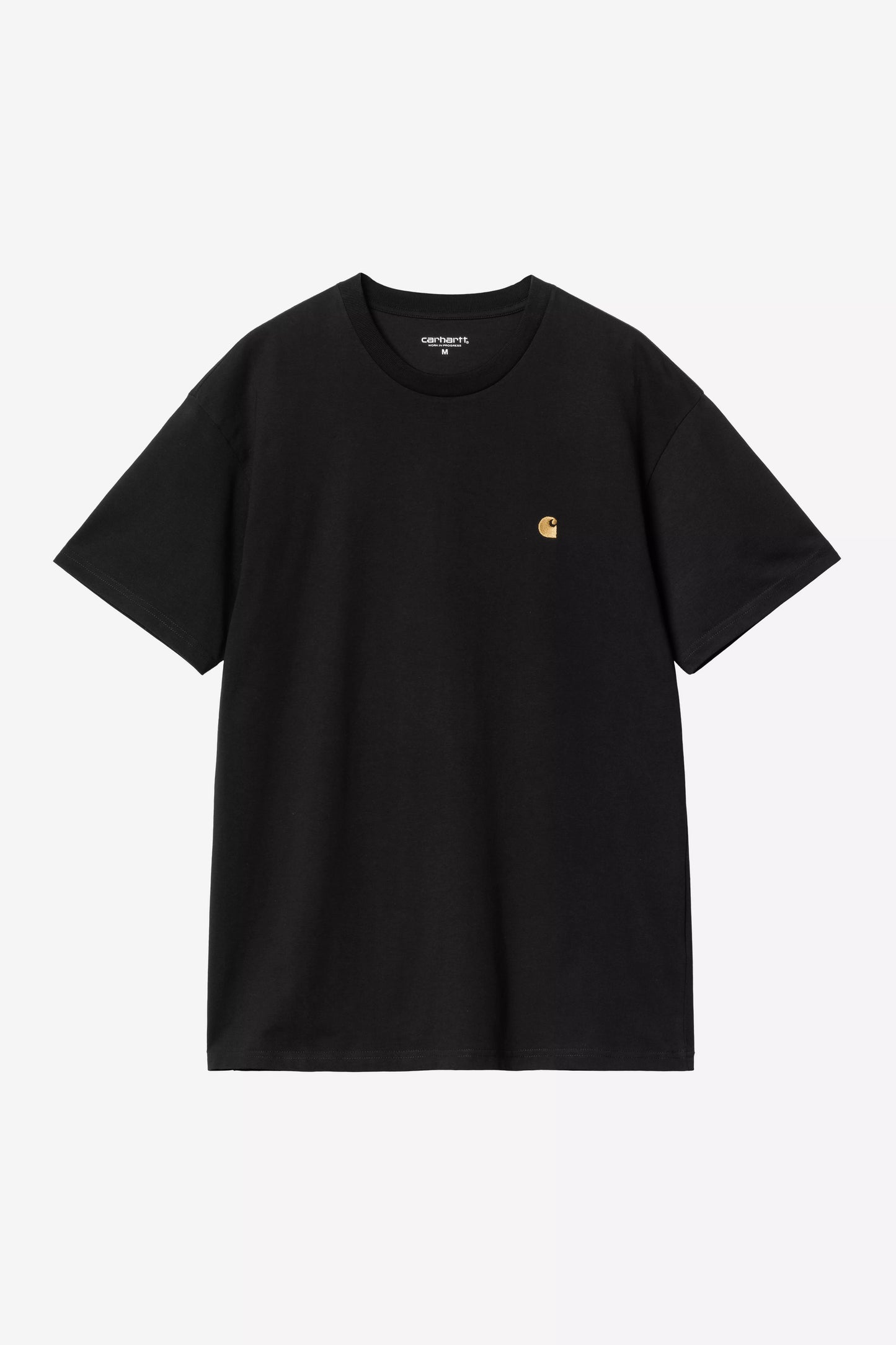 T-Shirt Carhartt Wip Black Gold da Uomo i026391 chase