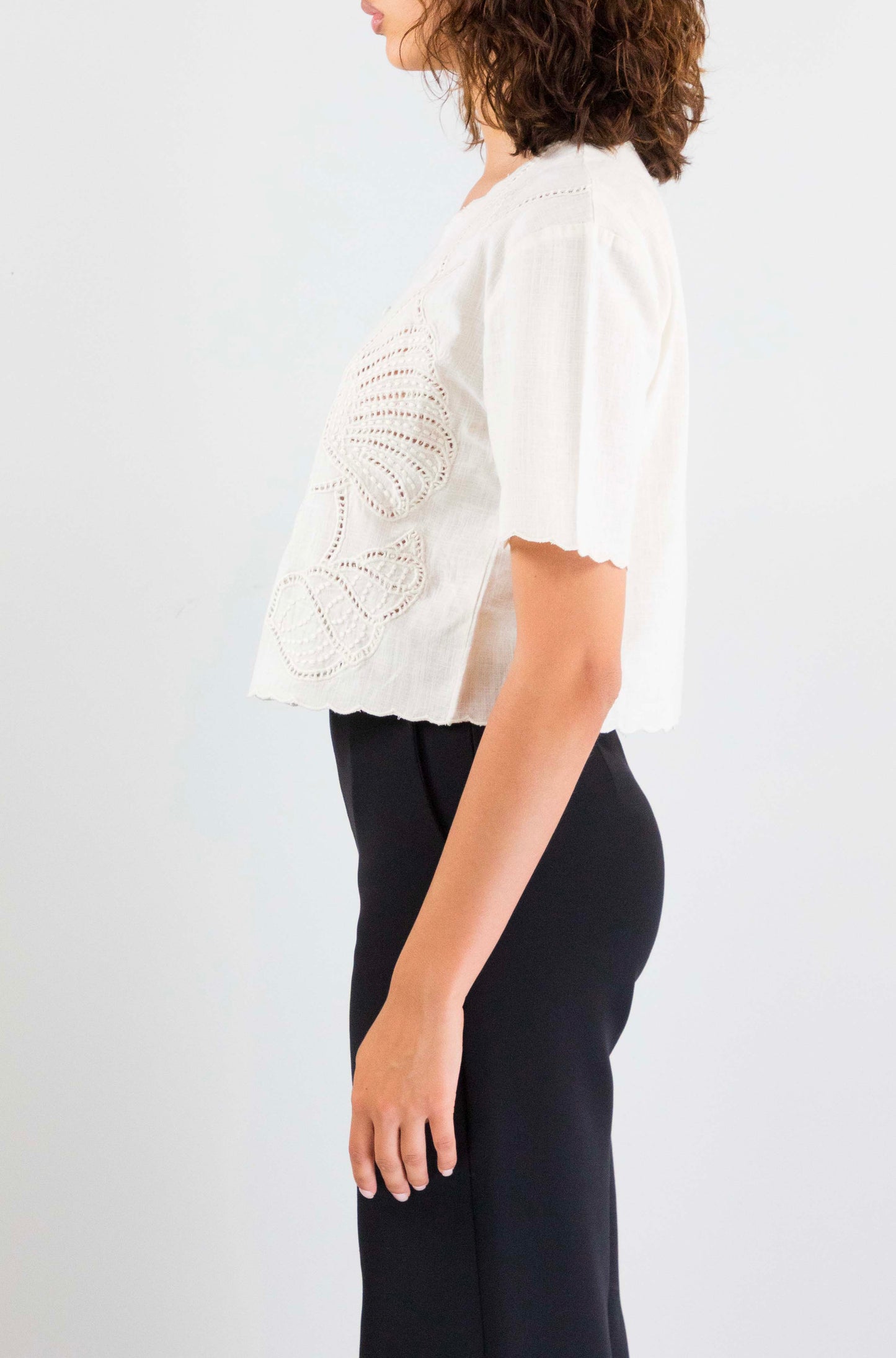 Top Louizon Ecru da Donna ruila