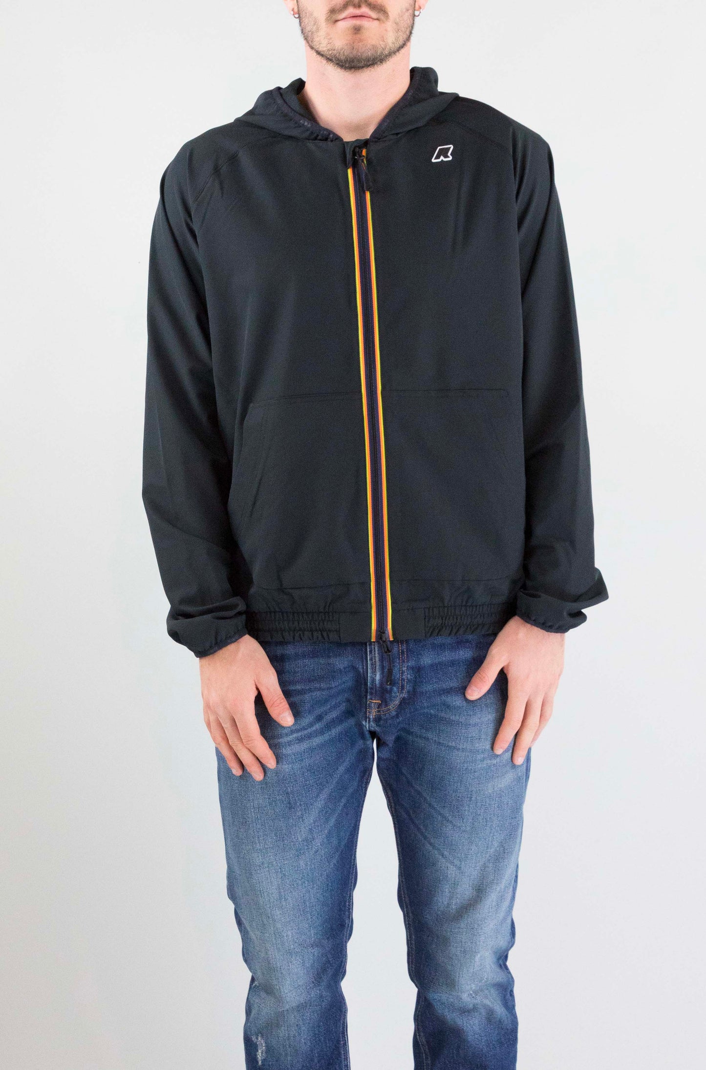Giubbotto Kway Usy Black Pure da Uomo k8138rw sia