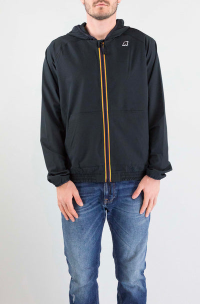 Giubbotto Kway Usy Black Pure da Uomo k8138rw sia