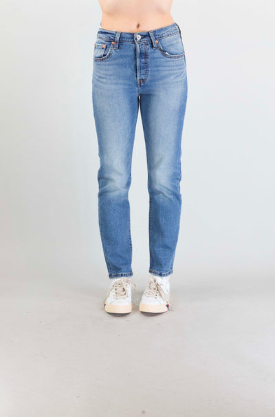 Jeans Levis  Roaming On Two da Donna a8746 0005 501 crop lightweight