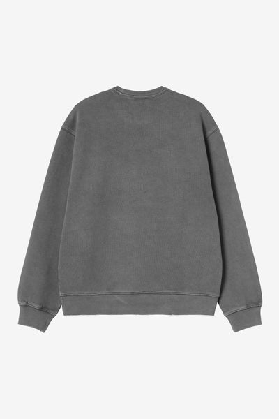 Felpa Carhartt Wip Black Grind da Uomo i036054 torion sweat