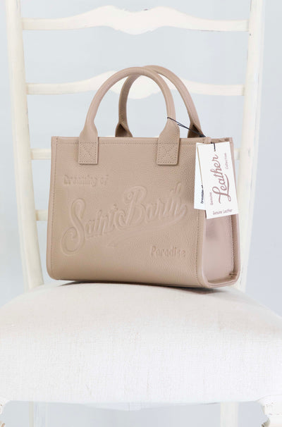 Borsa Mc2 Saint Barth Grain Leather da Donna vanity bag midi