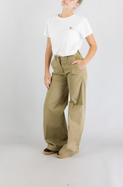 Pantalone Nine In The Morning Camel da Donna nadia chino palazzo